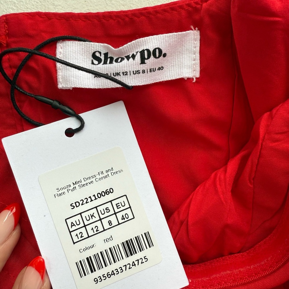 Showpo Vibrant Red Mini Dress - Picture 3 of 4